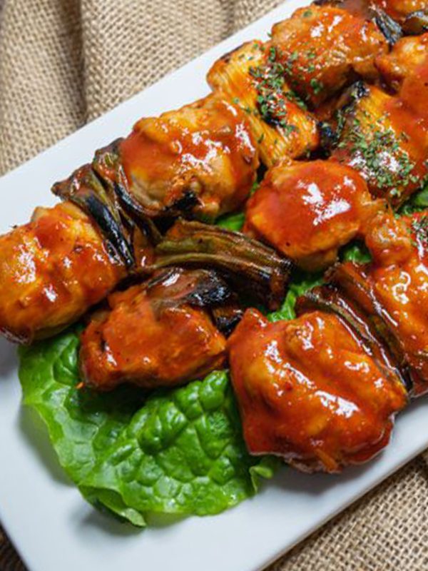 Dakhochi (sate ayam ala korea)