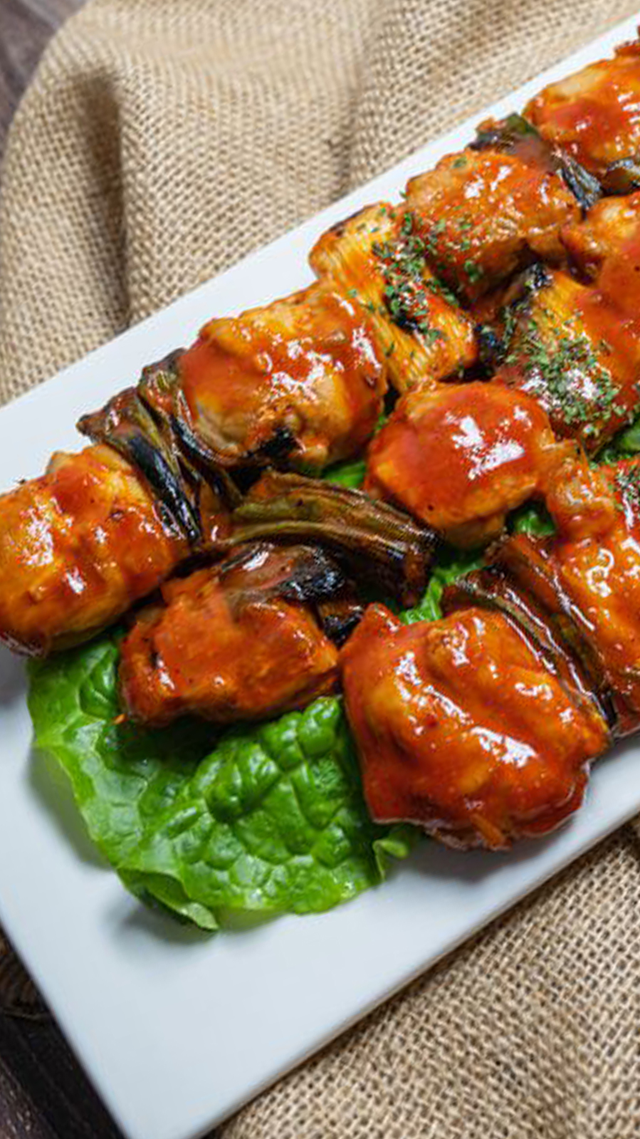 Dakhochi (sate ayam ala korea)